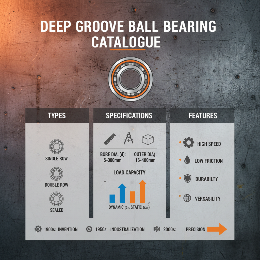 Industrial Guide to Choosing a Deep Groove Ball Bearing Catalogue