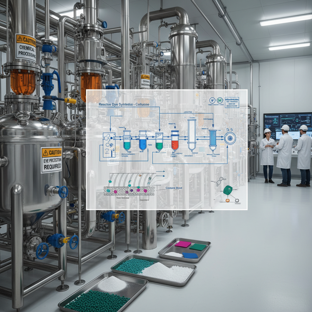 Industrial Application and Reactive Dye Example for Textiles