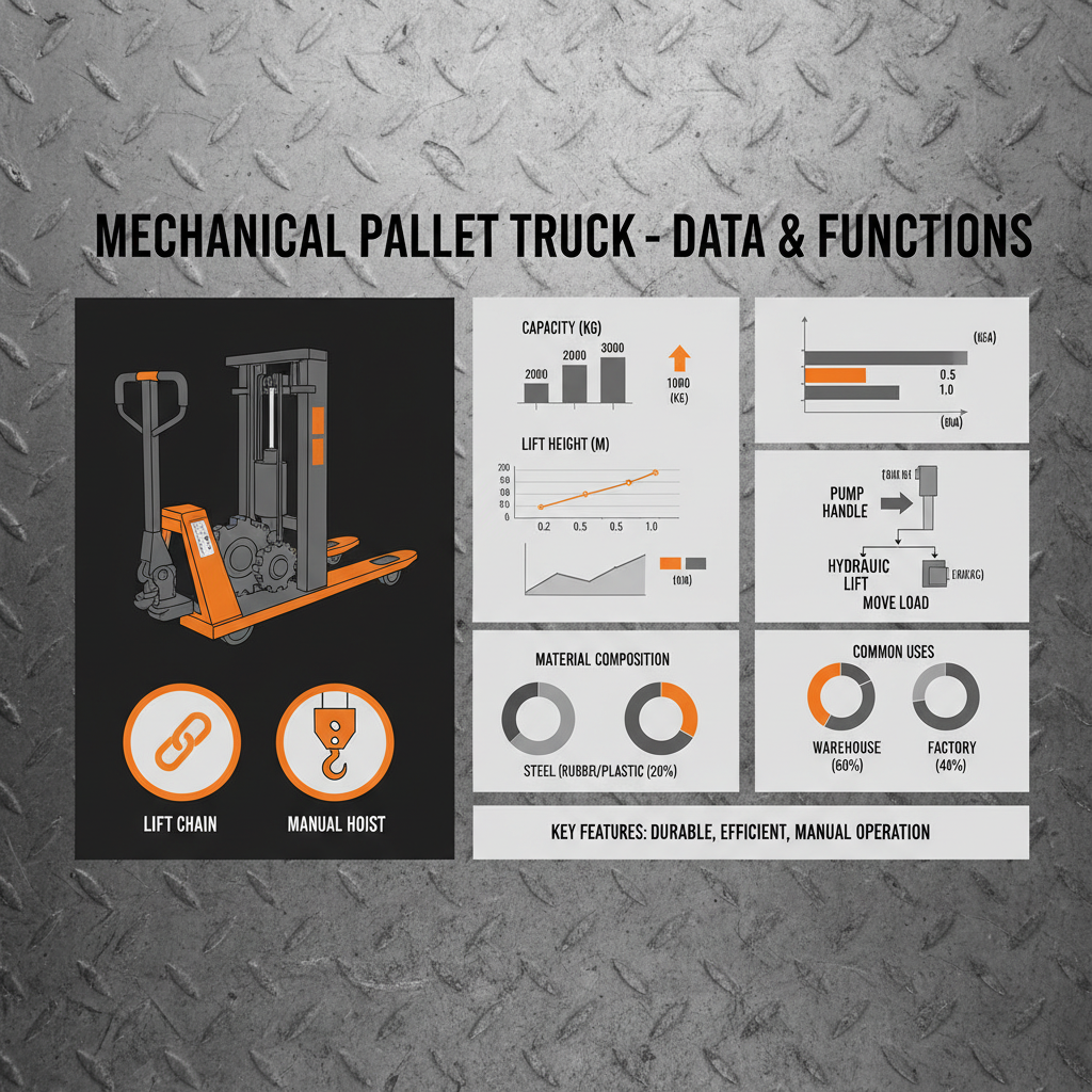 Efficient Material Handling with Mechanical Pallet Truck Guide