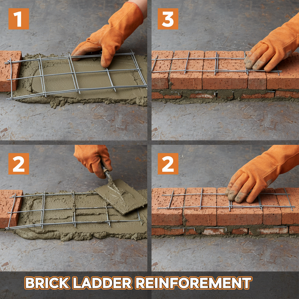 Structural Benefits and Applications of brick ladder reinforcement