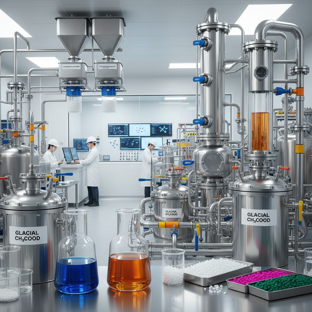 Industrial Applications and Quality of Glacial ch3cooh in Food Science