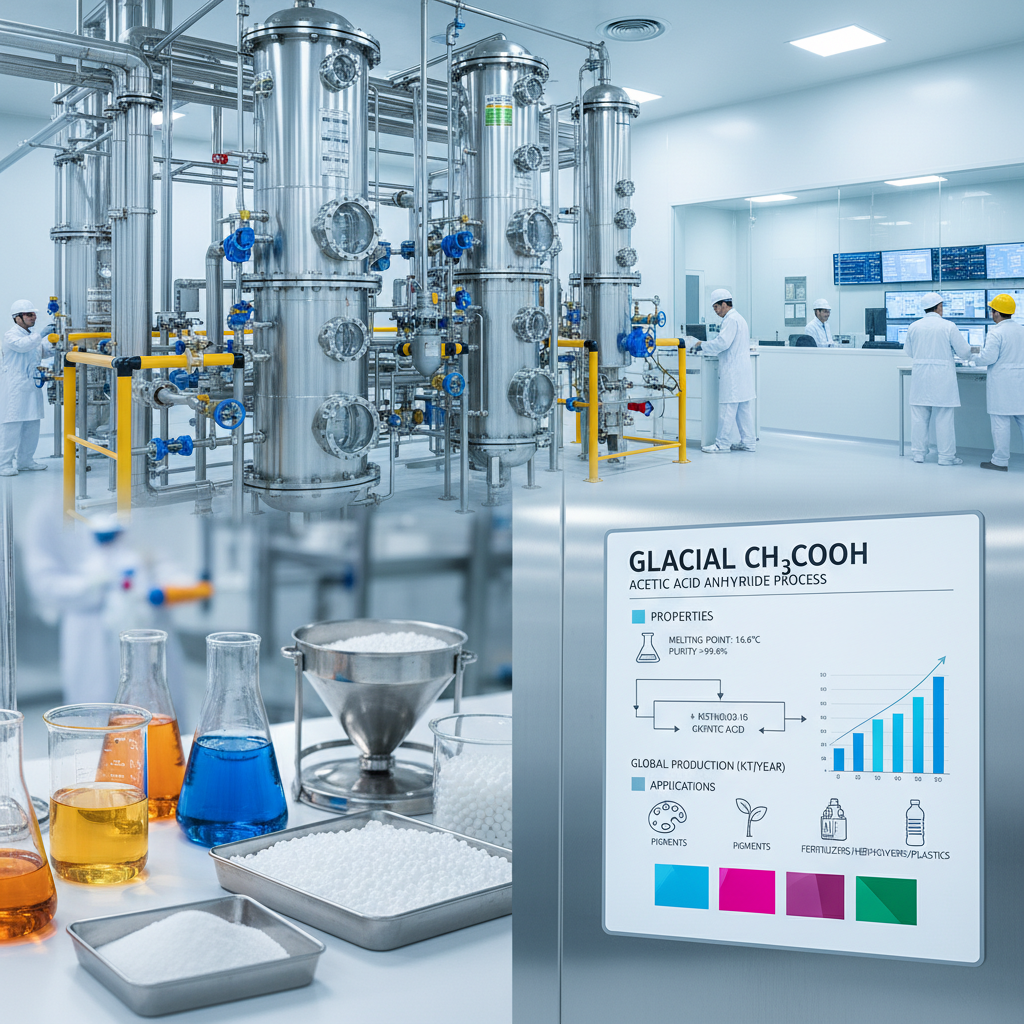 Industrial Applications and Quality of Glacial ch3cooh in Food Science
