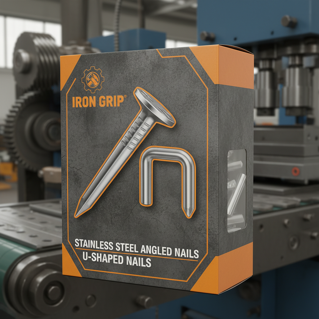 High Performance Stainless Steel Angled Nails for Construction
