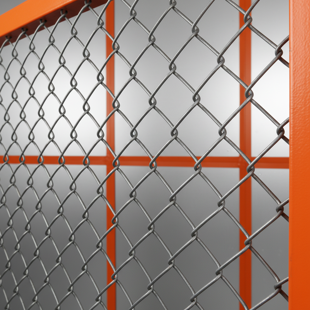 High Quality Durable Chain Mesh Fencing for Security Perimeters