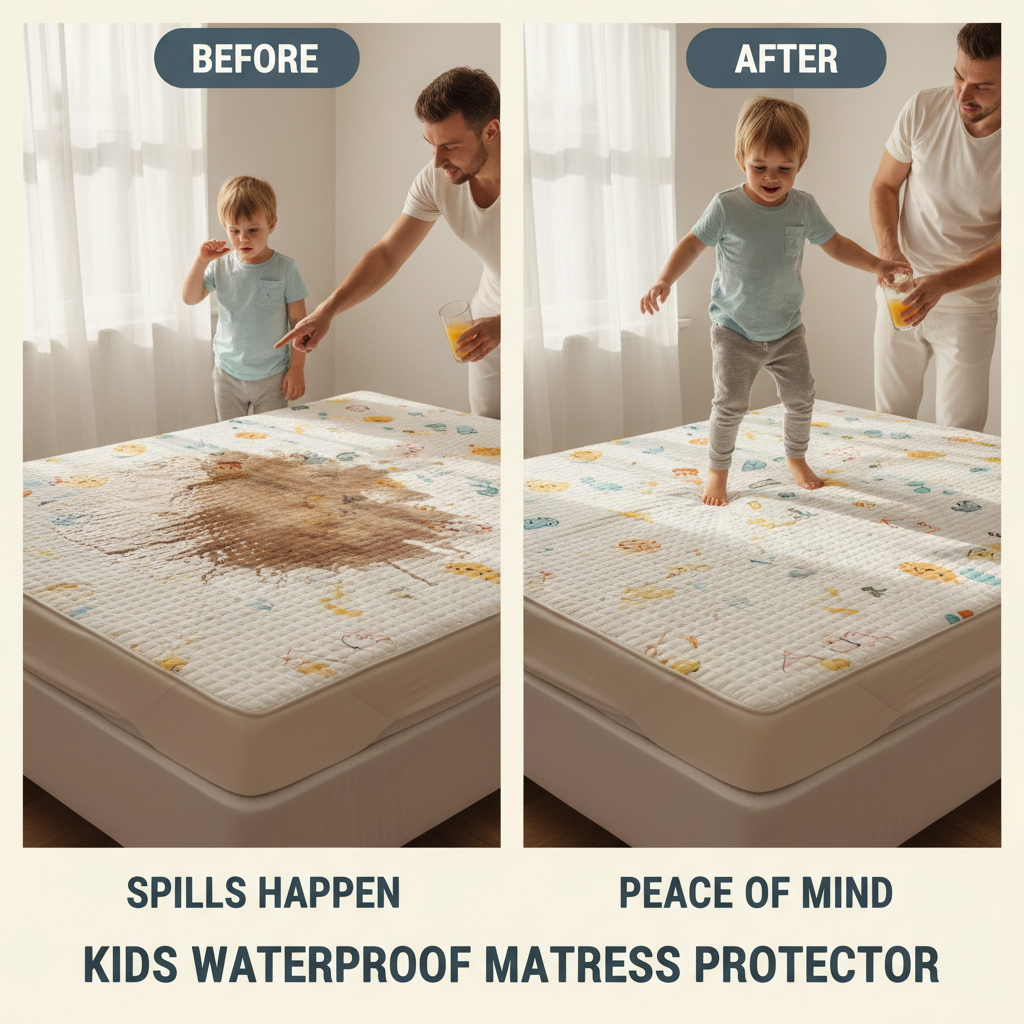 Best Breathable Kids Waterproof Mattress Protector for Home Hygiene