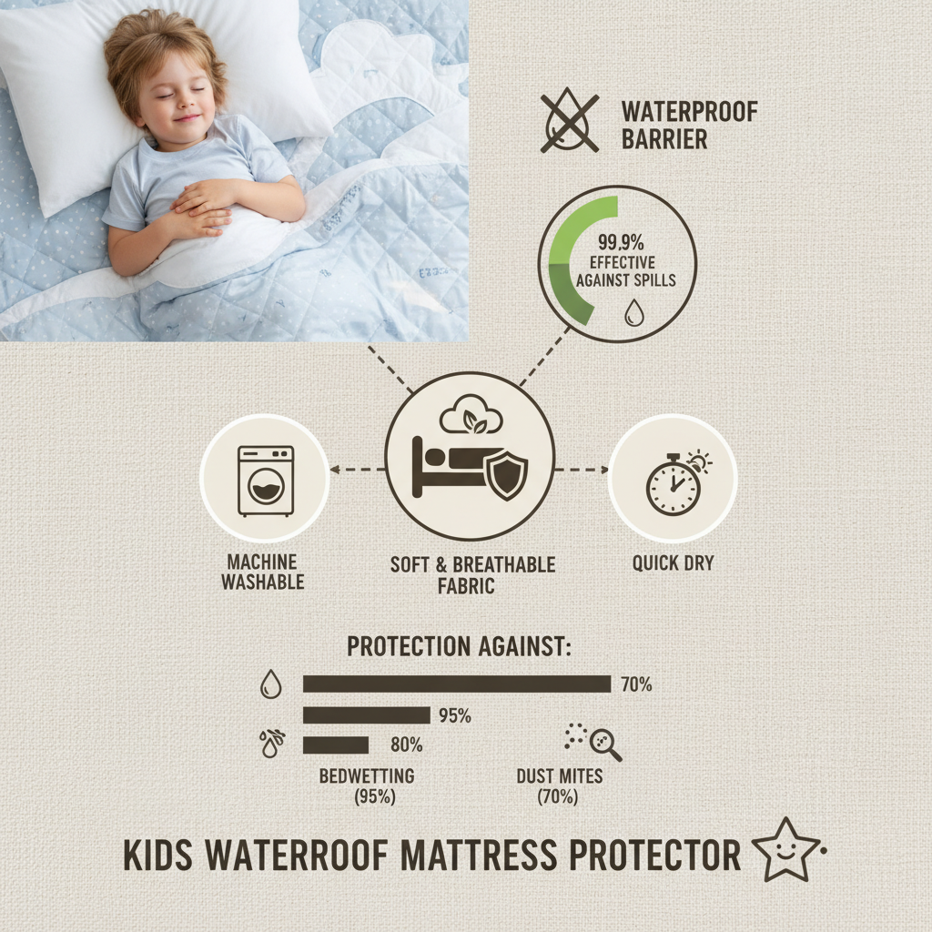 Best Breathable Kids Waterproof Mattress Protector for Home Hygiene