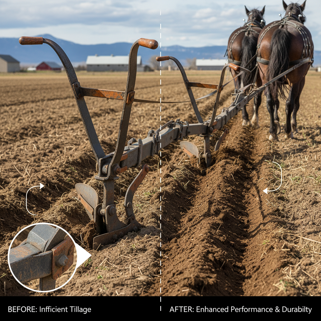 Engineering and Global Application of the draught drawn plough