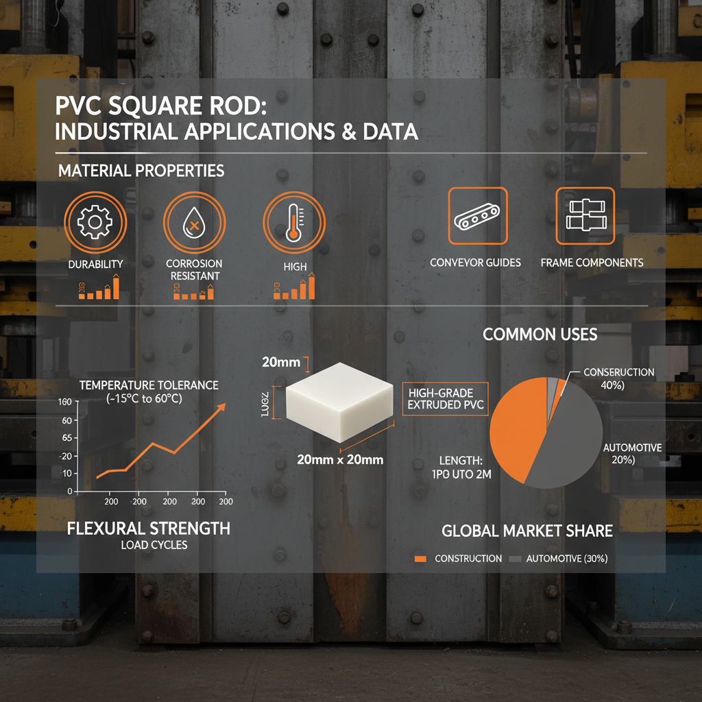 Industrial PVC Squre Rod Applications and Technical Advantages