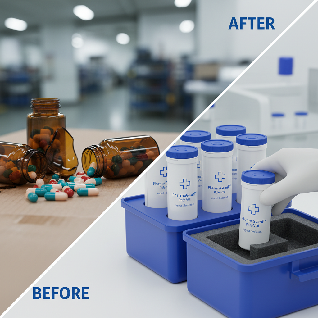 High Performance Polyethylene Vials for Laboratory and Medical Use