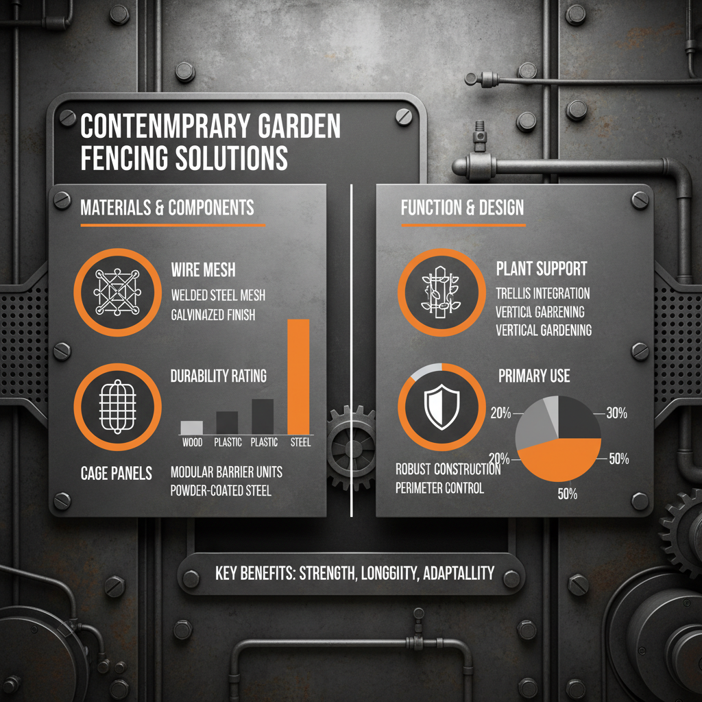 Modern Design and Benefits of a Contemporary Garden Fence