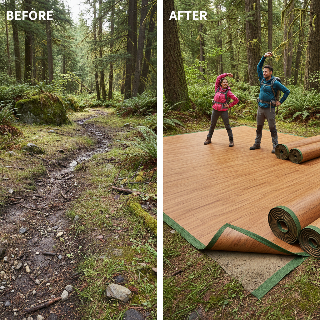 High Performance Vinyl PVC Flooring Roll for Industrial Use