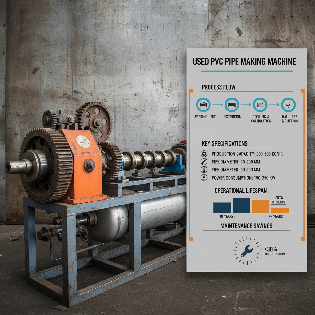 Strategic Guide to Buying a Used PVC Pipe Making Machine