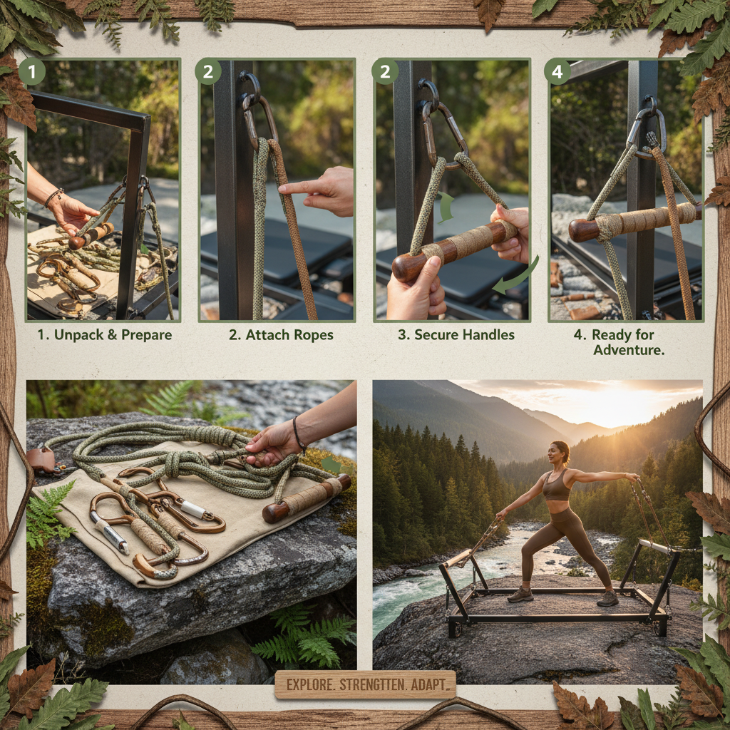 High Quality aero pilates machine accessories for Modern Wellness