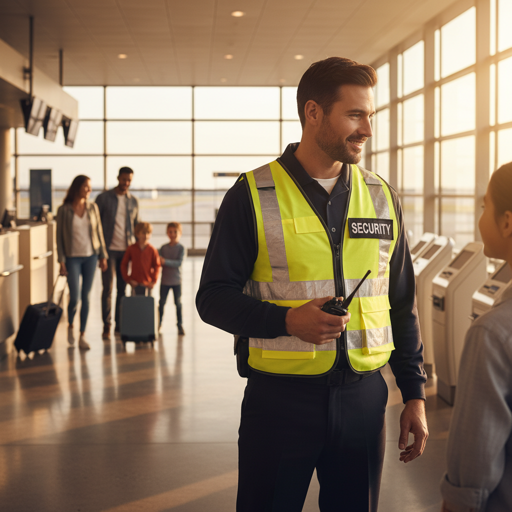 Professional Security High Vis Vest for Industrial Safety Gear