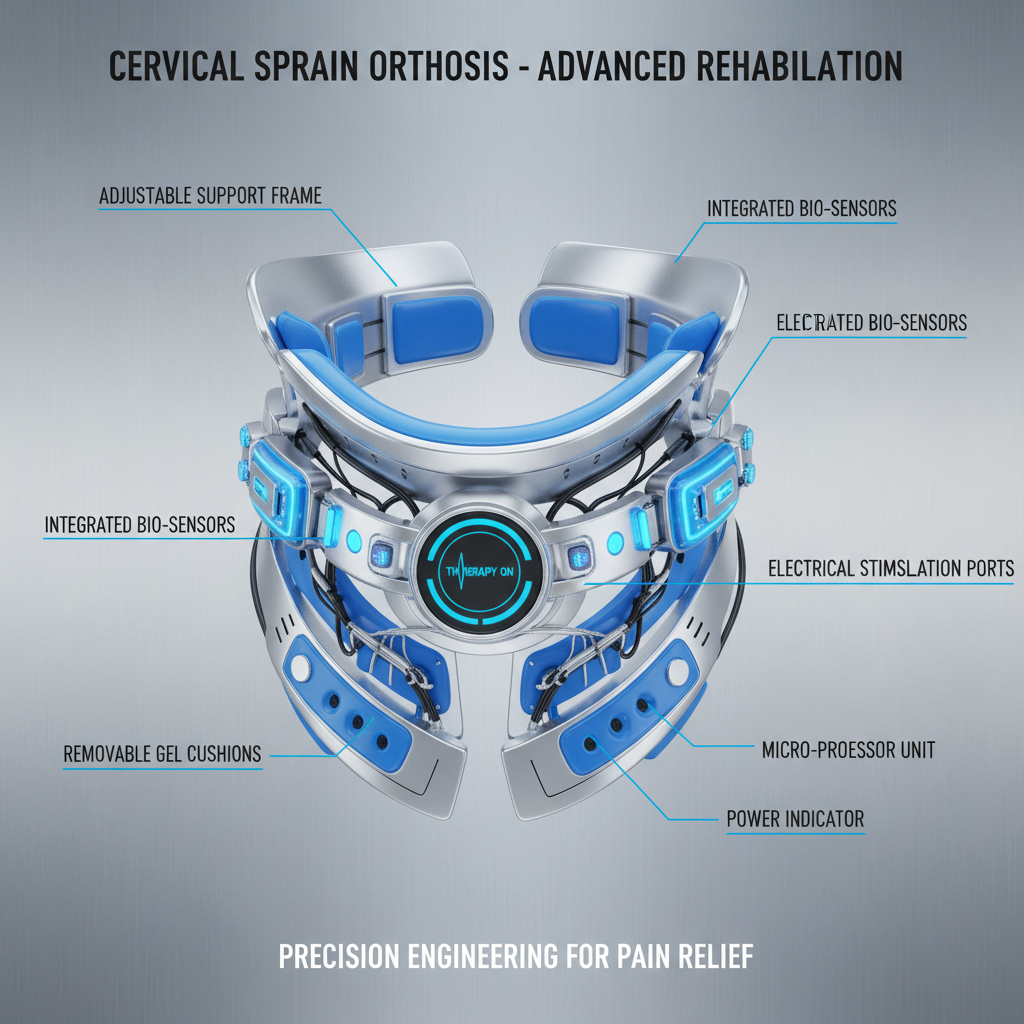 Effective Cervical Collar for Neck Sprain and Spinal Stabilization
