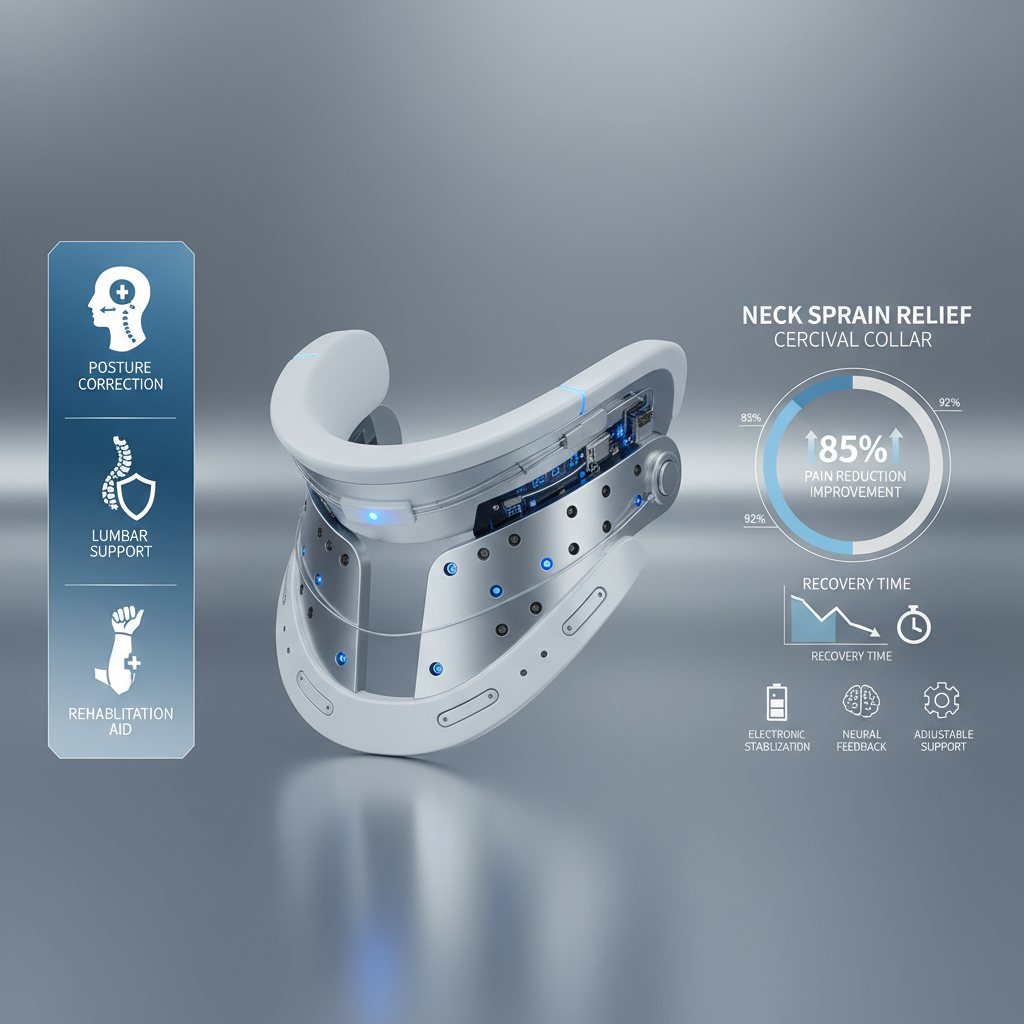 Effective Cervical Collar for Neck Sprain and Spinal Stabilization