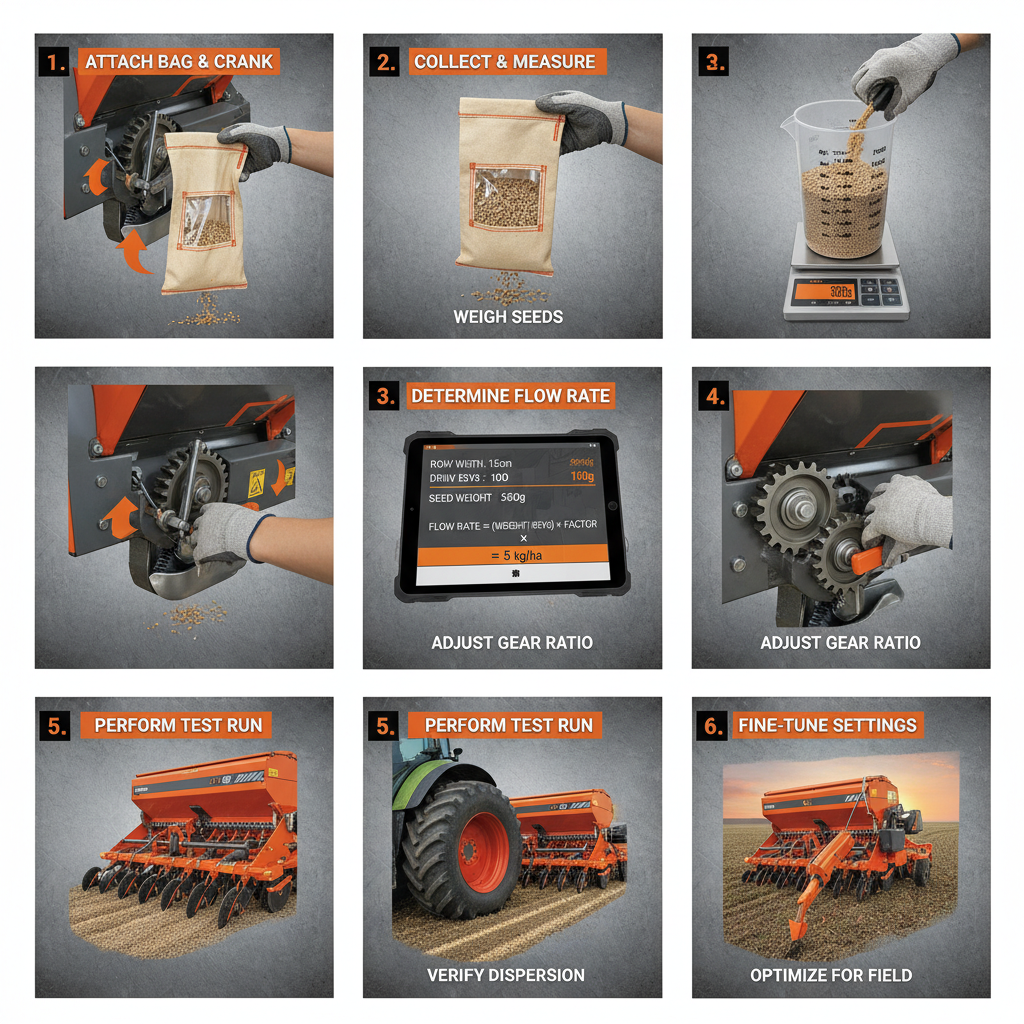 Guide to Precision Farming by Calibrating Seed Drill Equipment
