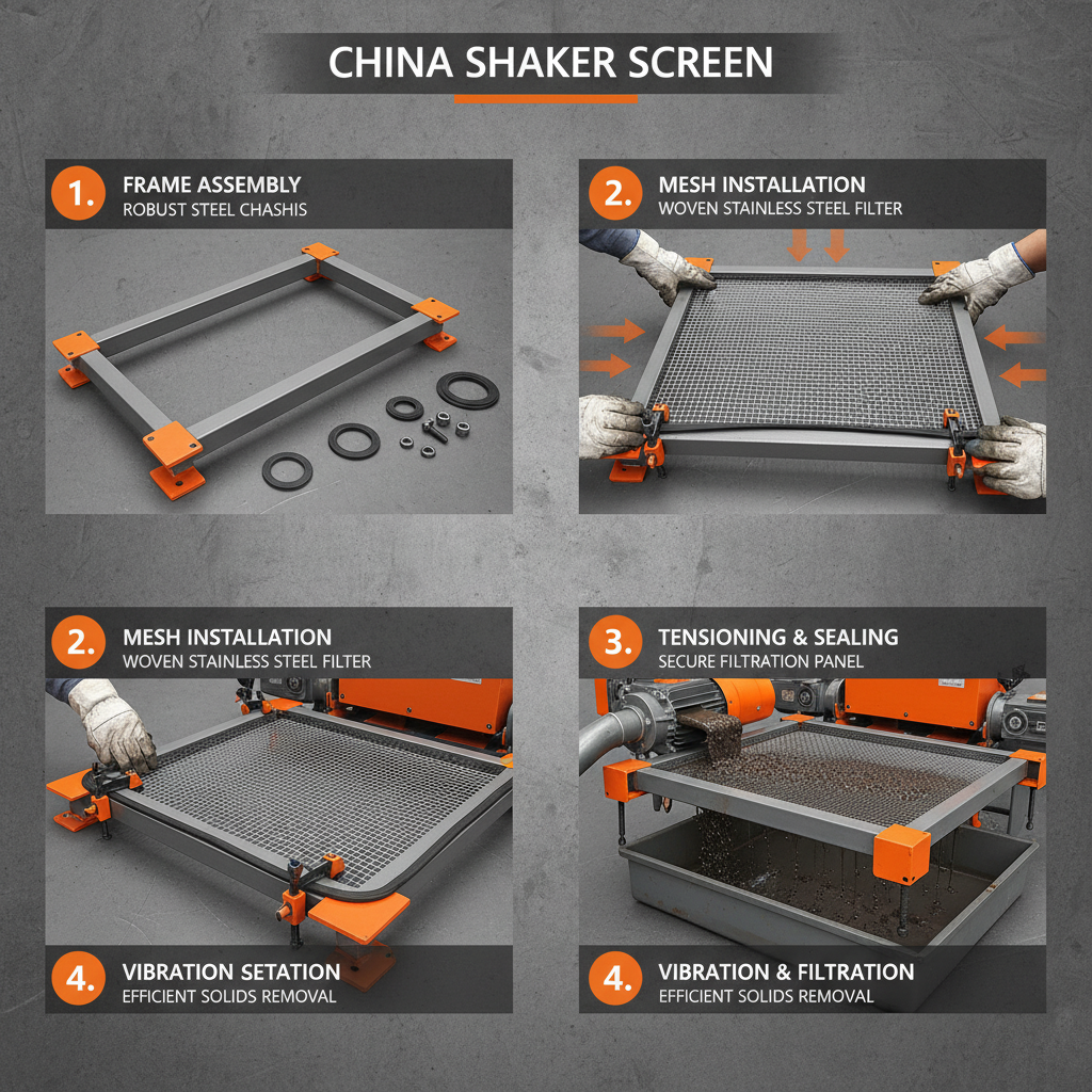 High Performance China Shaker Screen for Oil and Gas Drilling