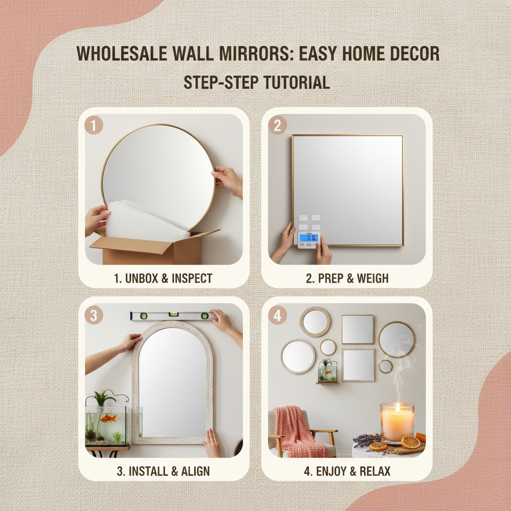 Premium Wholesale Wall Mirrors for Modern Interior Design Projects
