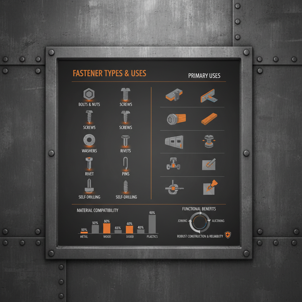Industrial Guide to Fasteners Types and Uses PDF for Engineers