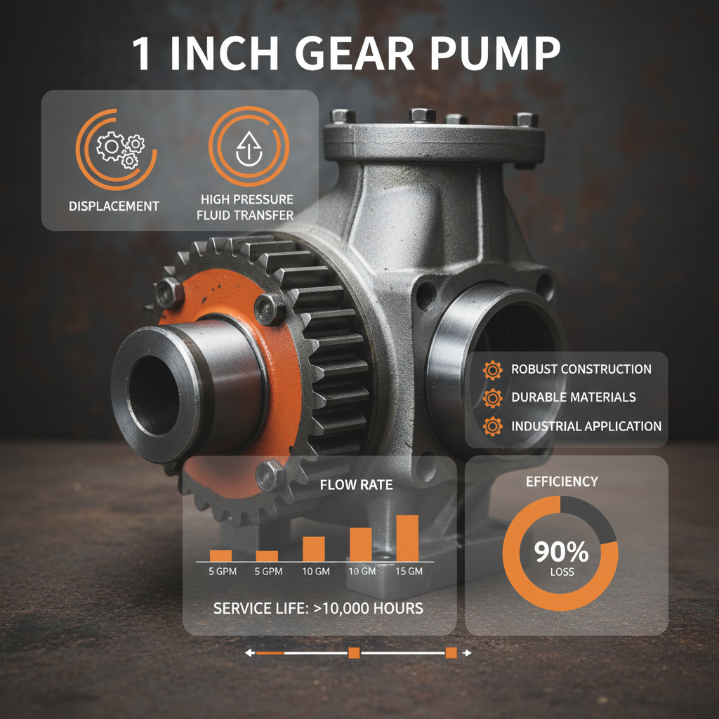 Industrial Guide to 1 inch gear pump Performance and Application