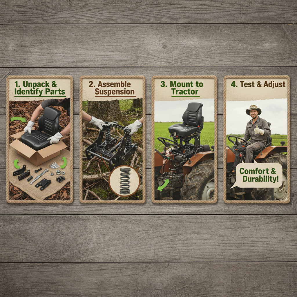 The Importance of High Quality Tractor Suspension Seat for Farmers