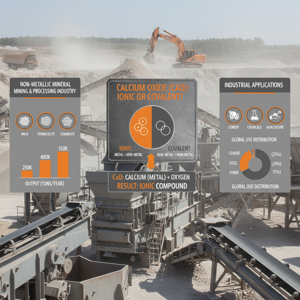 Understanding Whether Calcium Oxide CaO is Ionic or Covalent Bonded