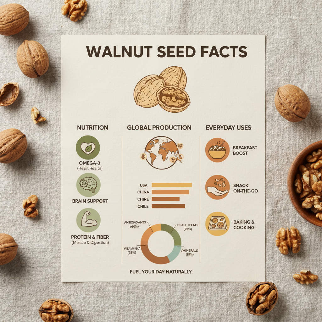Global Market Dynamics and Quality Standards of Walnut Seed