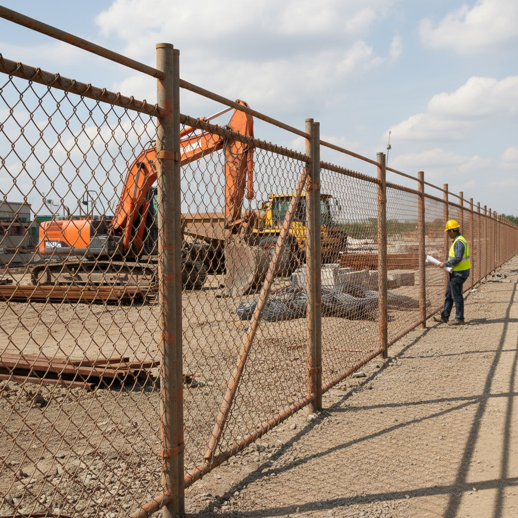 Brown Chain Link Fence for Durable and Aesthetic Security Solutions