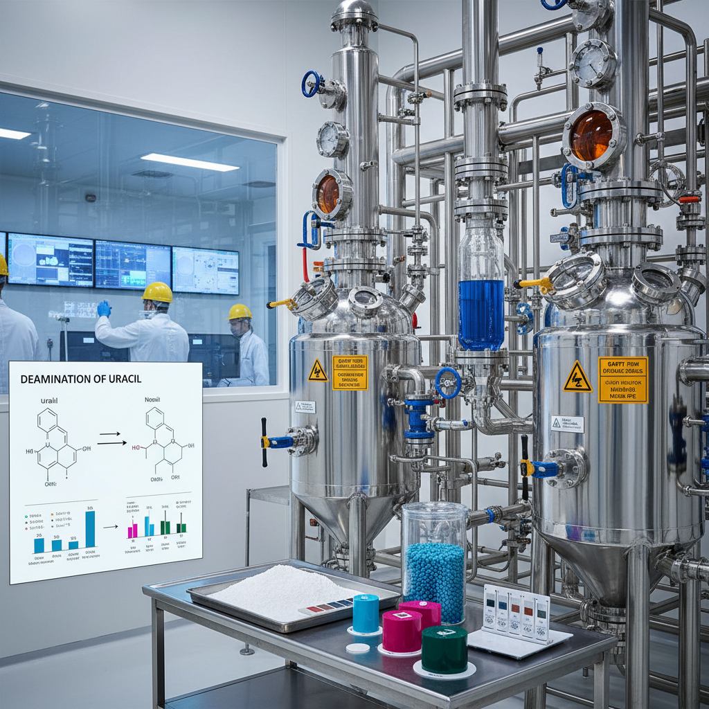 Industrial Applications and Mechanisms of deamination of uracil