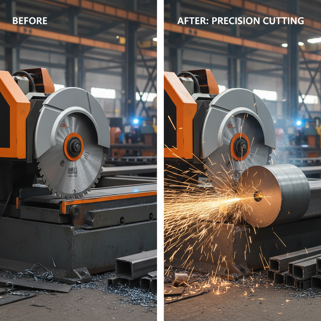 High Performance Round Saw Blade for Industrial Cutting Solutions