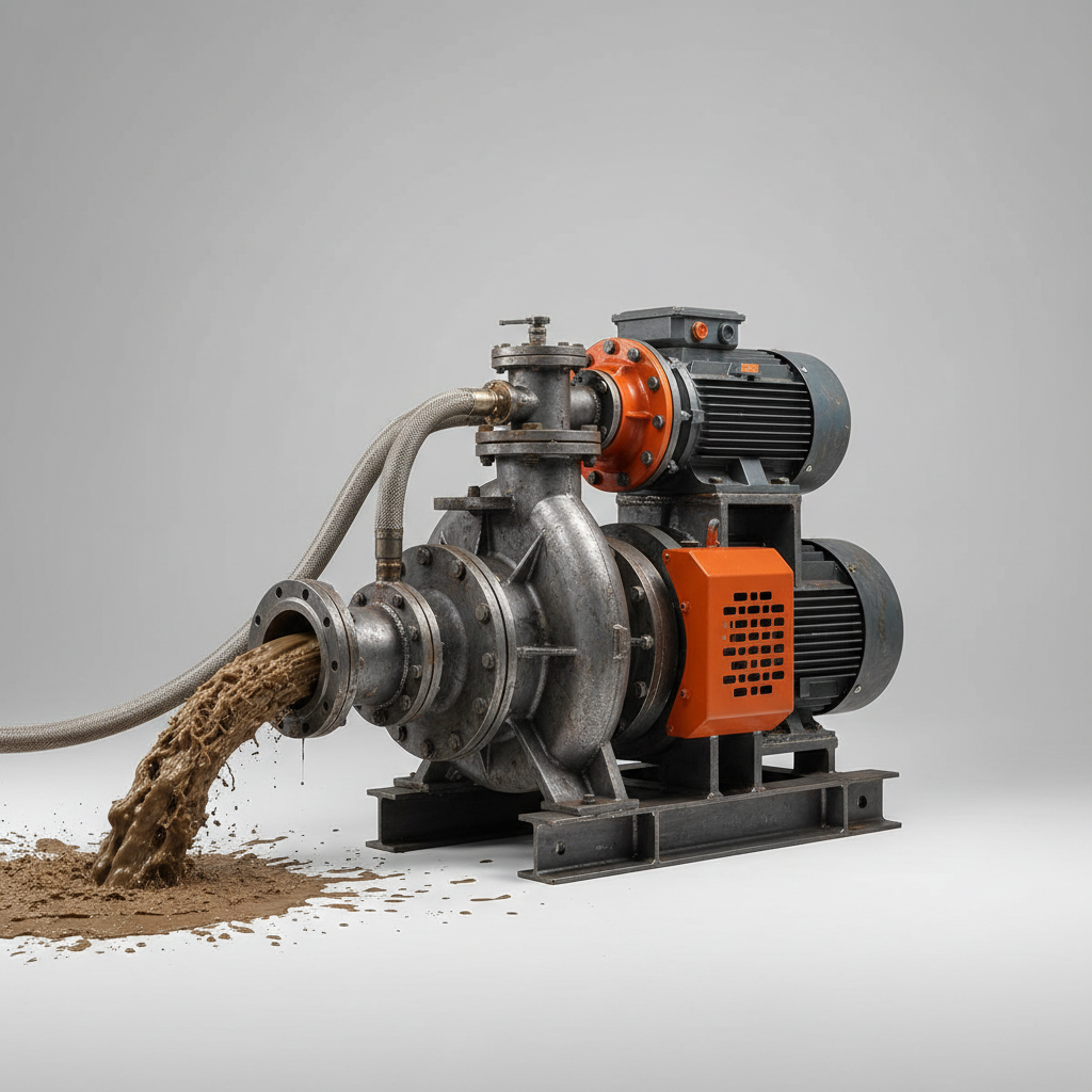 Efficient Industrial Dirty Water Slurry Pump for Heavy Duty Use