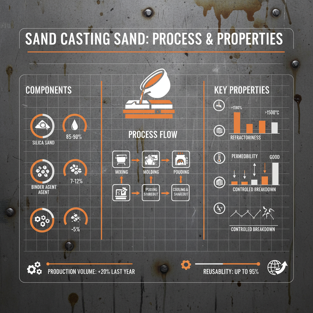 High Performance Sand Casting Sand for Precision Metal Fabrication
