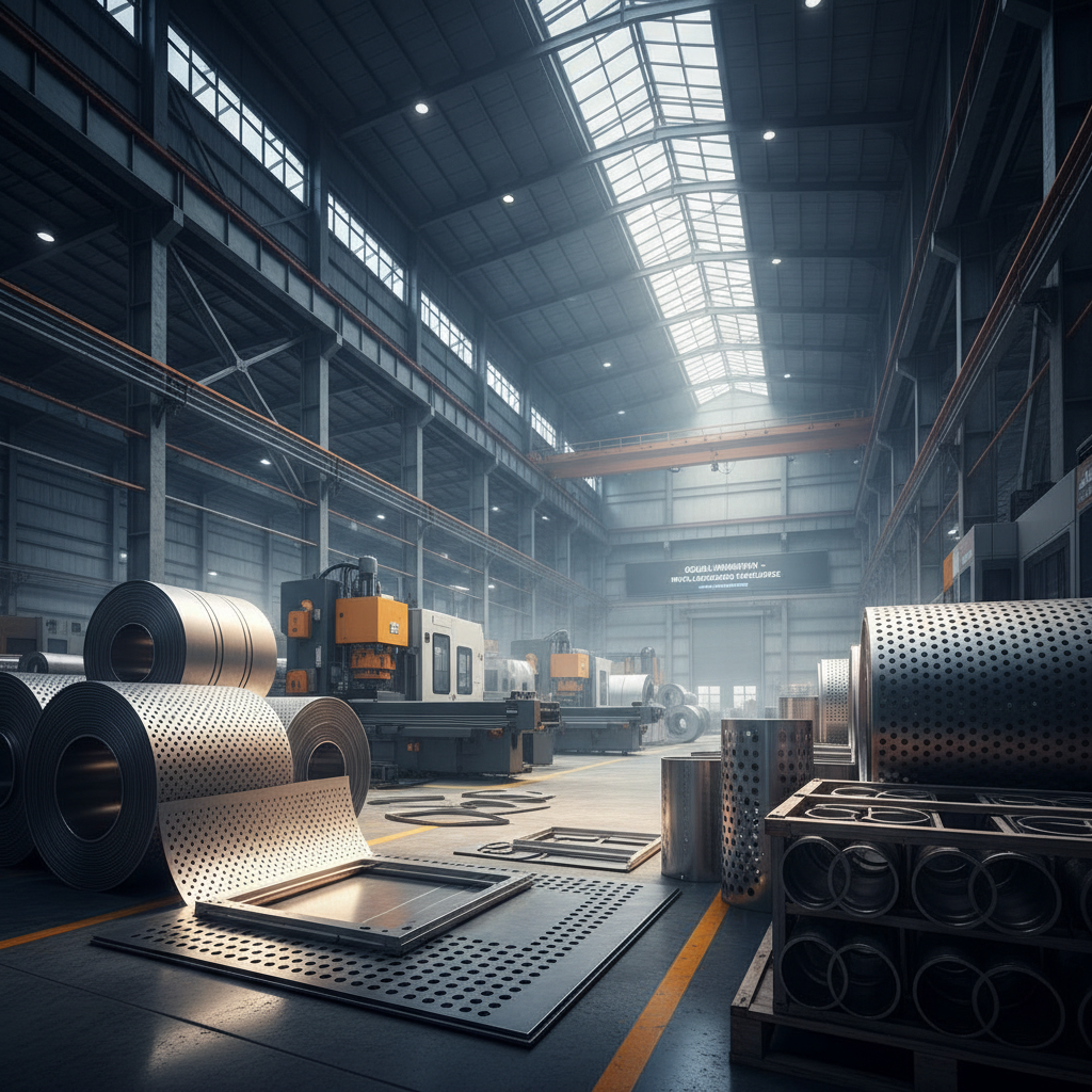 Industrial Applications and Engineering of Perforated Steel