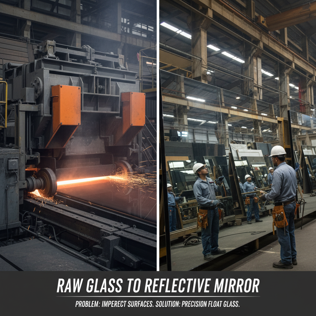 High Quality Mirror Float Glass for Modern Architectural Design