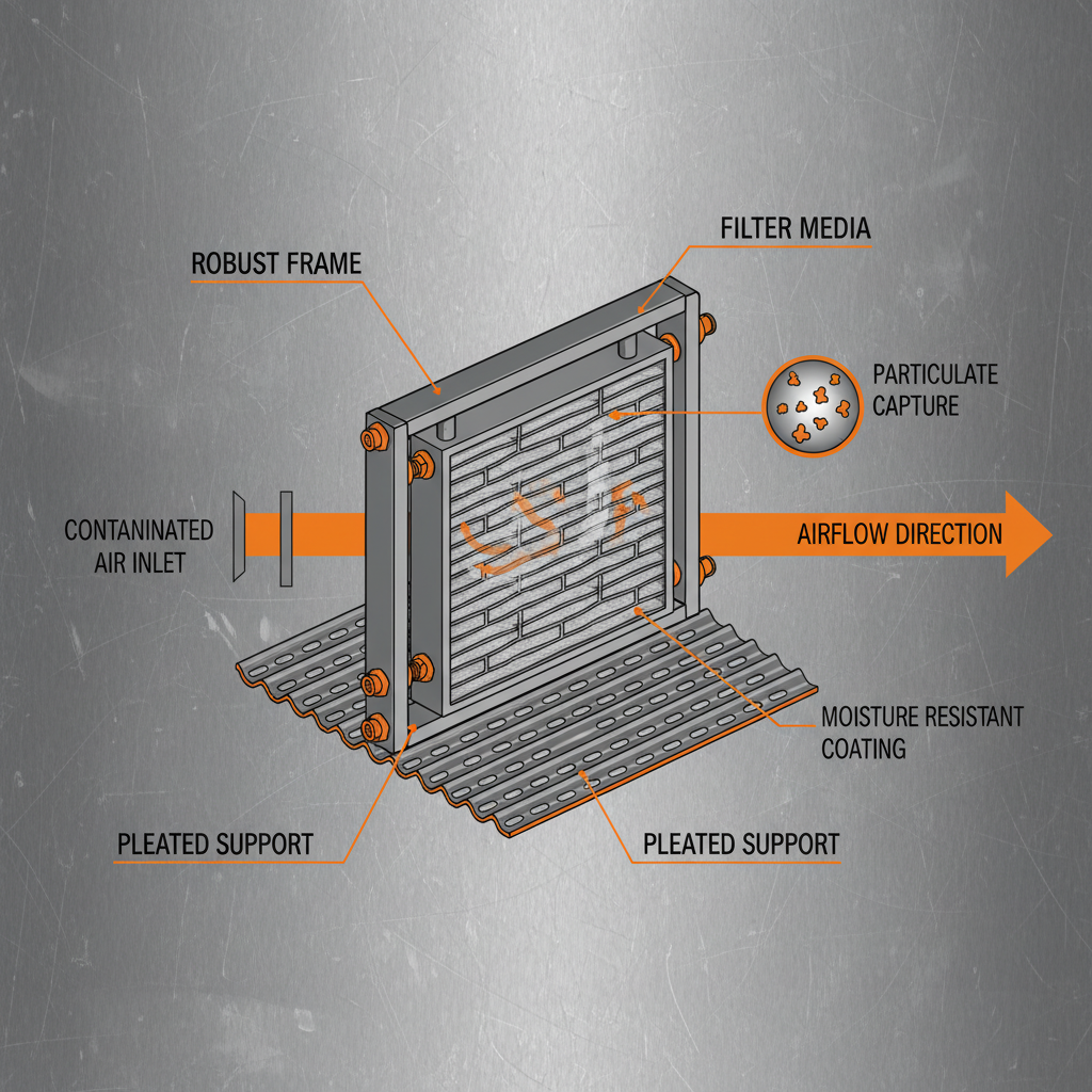 High Performance Industrial AC Filter Media for Air Purification