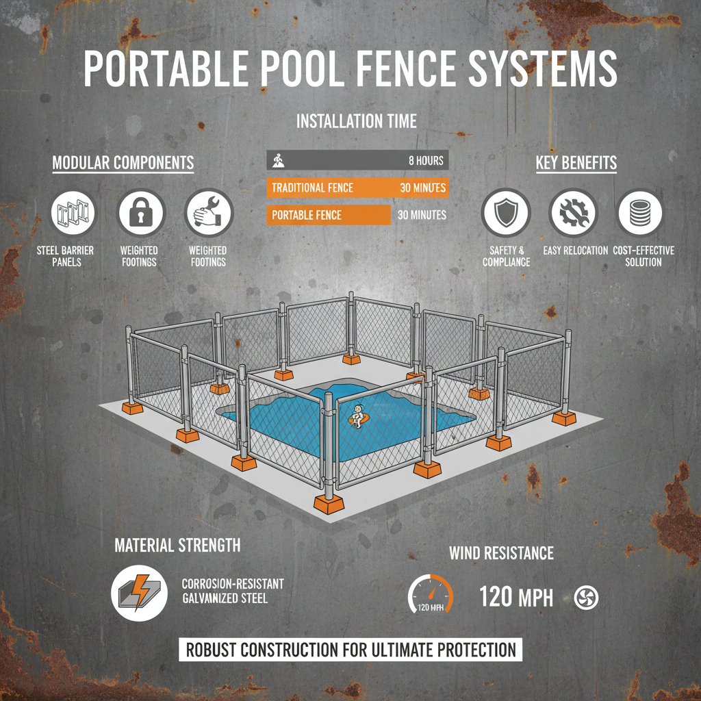 Portable Pool Fence Solutions for Enhanced Aquatic Safety