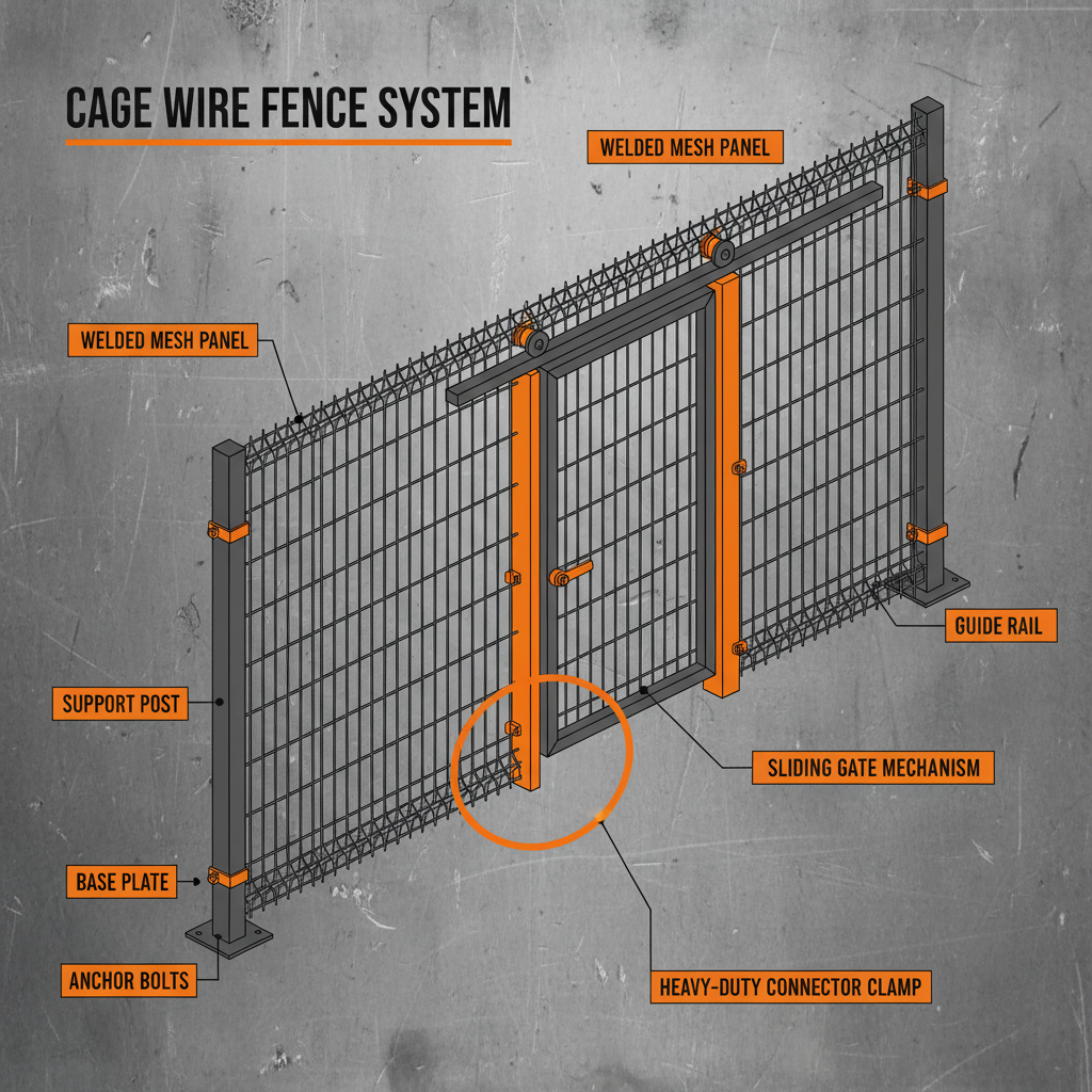 Industrial Cage Wire Fence Guide for Security and Containment