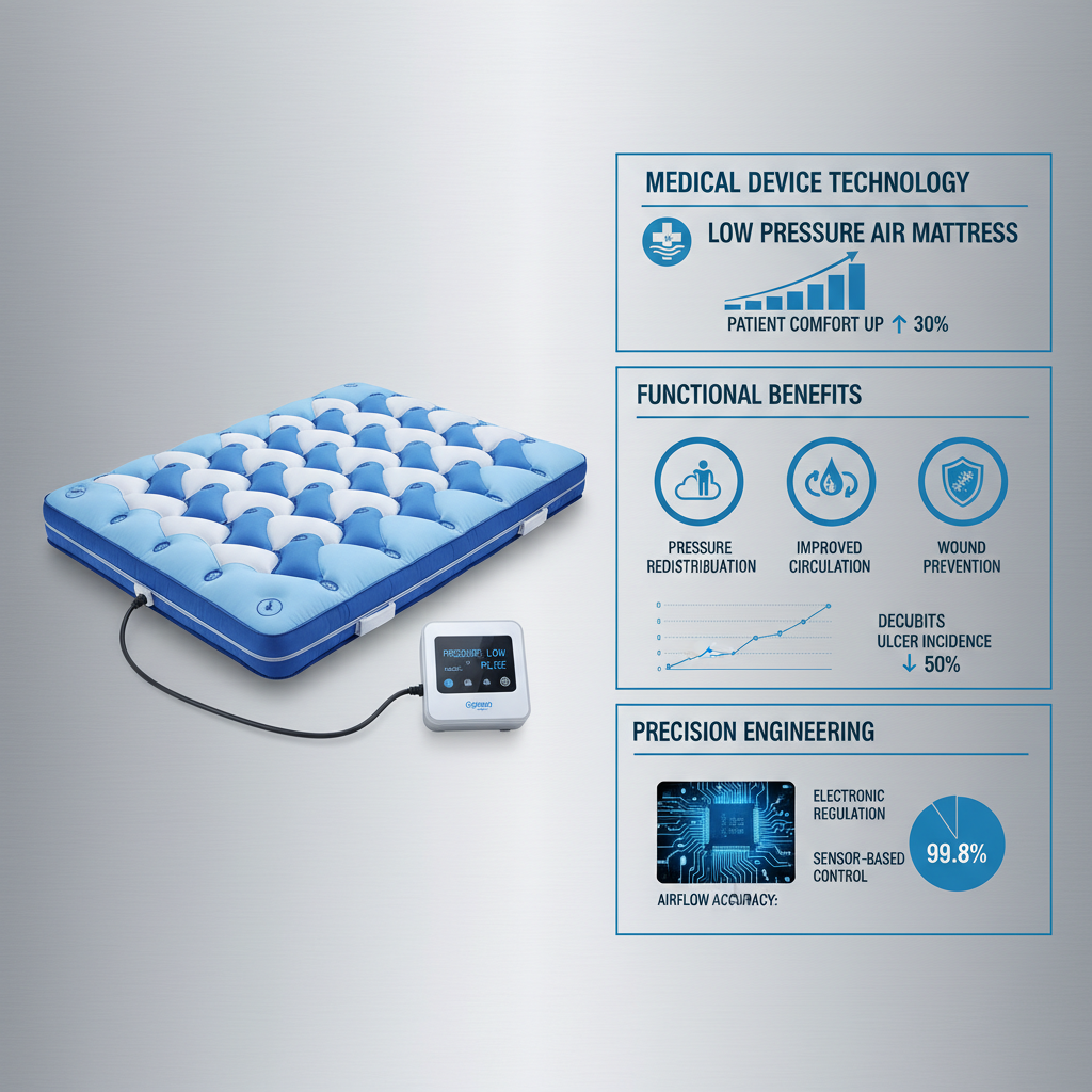 Medical Benefits and Applications of low pressure air mattress
