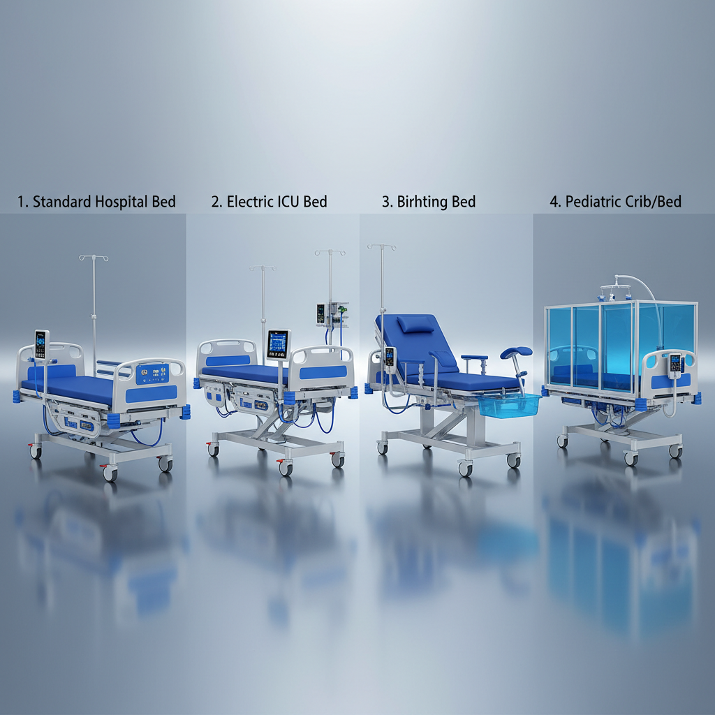 Guide to different types of bed used in healthcare facilities