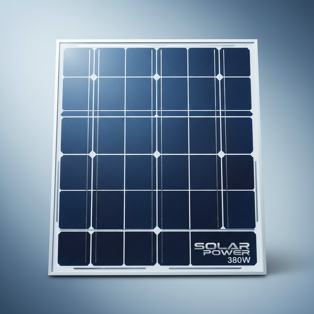 380 watt solar panel
