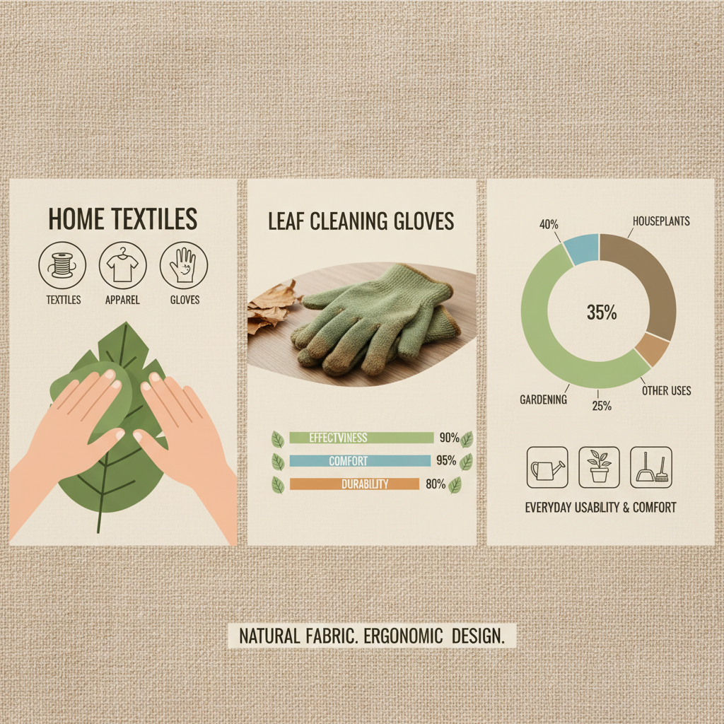 leaf cleaning gloves