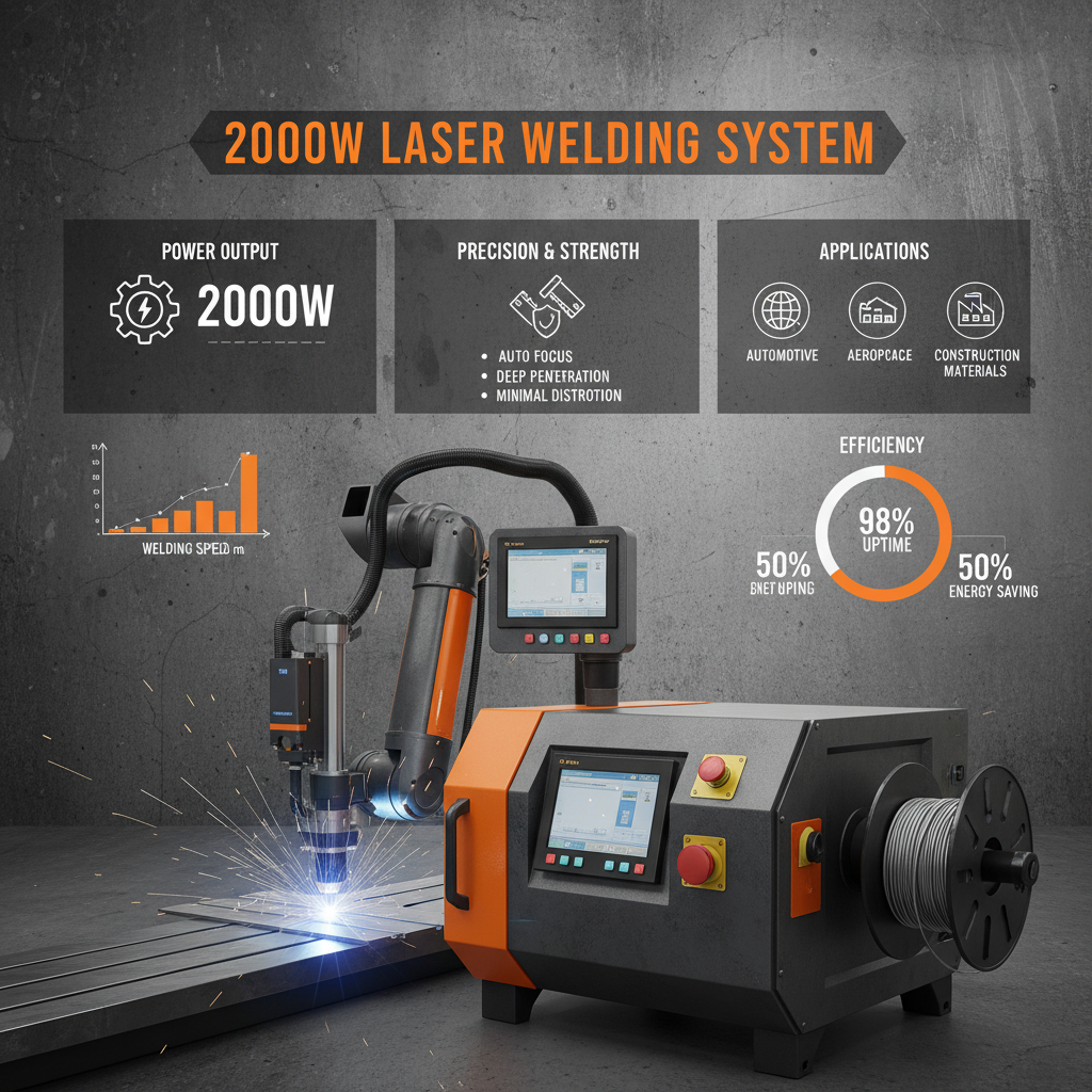 2000w laser welding machine