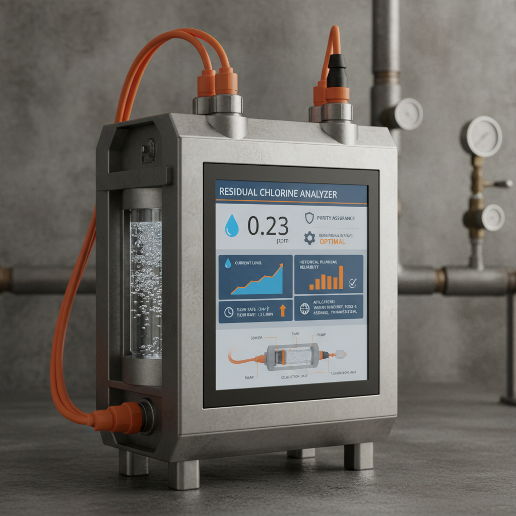 residual chlorine analyser