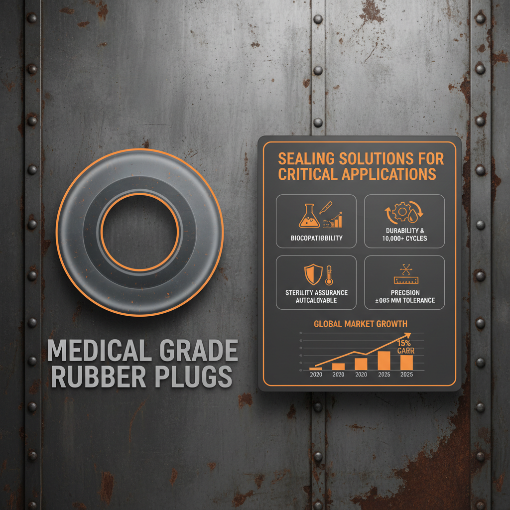 Medical Grade Rubber Plugs