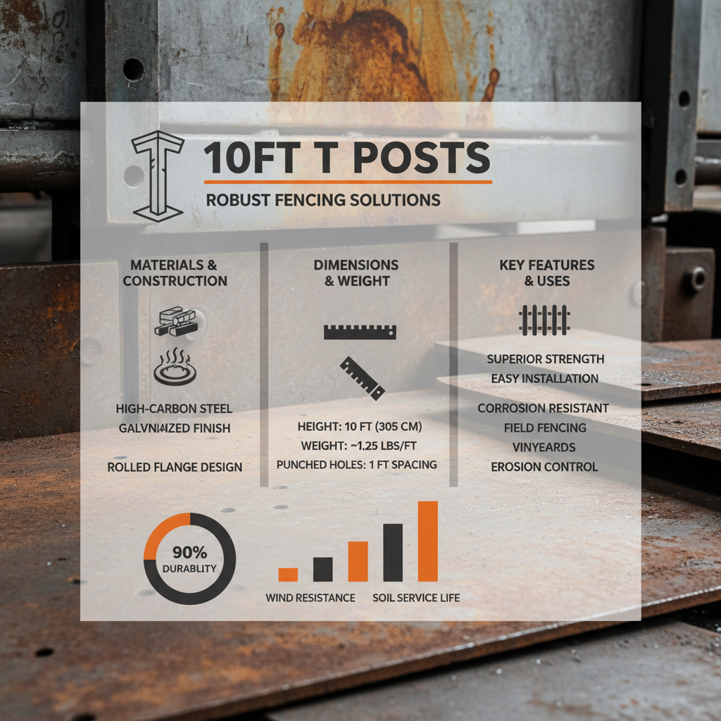 10ft T Posts