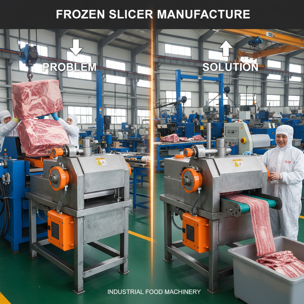 frozen slicer Manufacture
