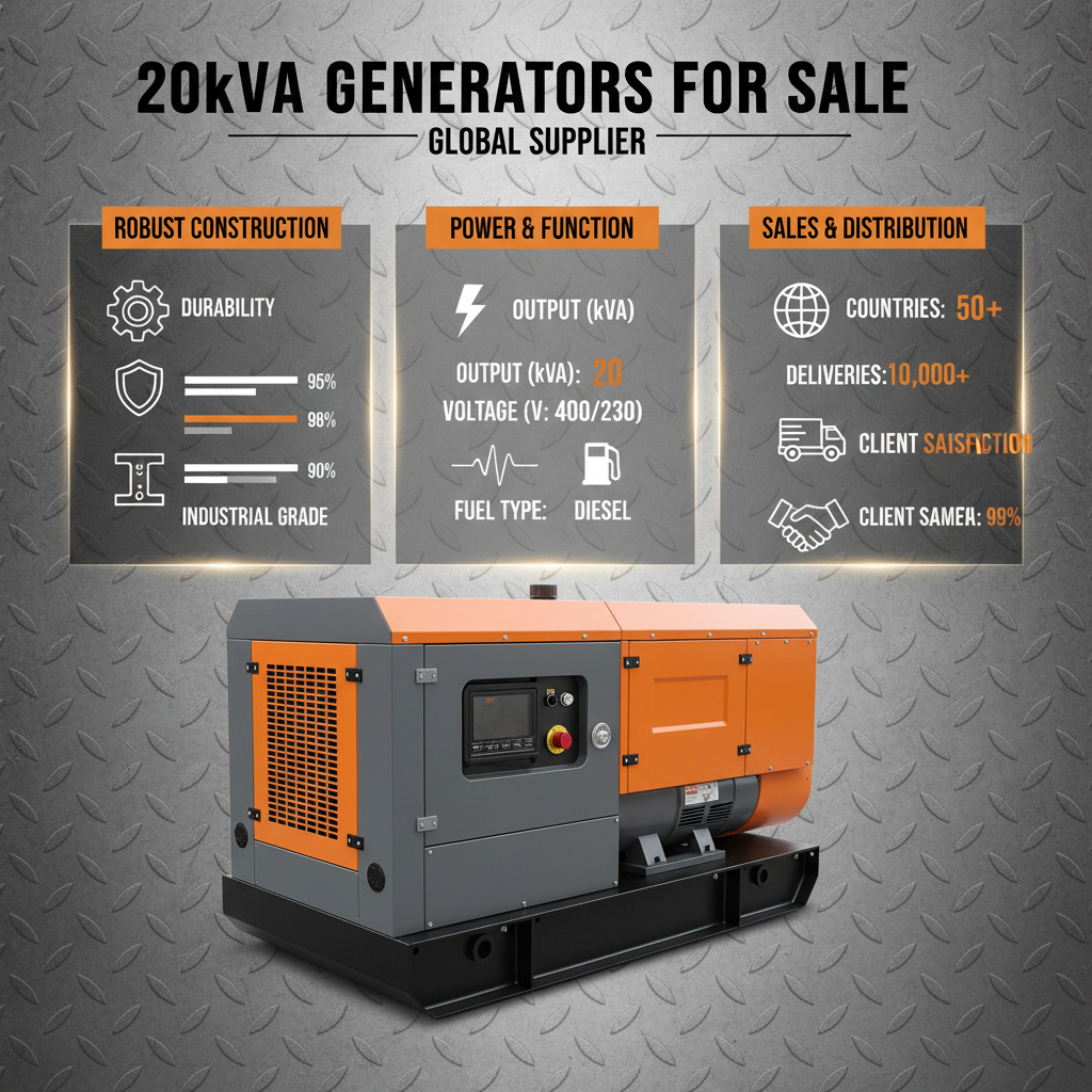 20kva generators for sale Supplier