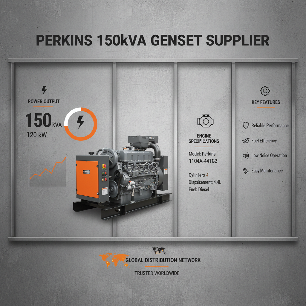 genset perkins 150kva Supplier