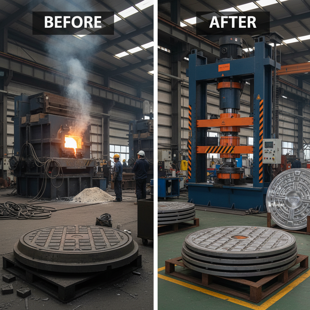 manhole cover factory